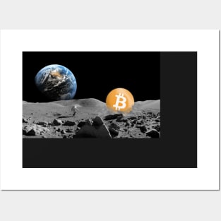 Houston, We Have A Bitcoin Posters and Art